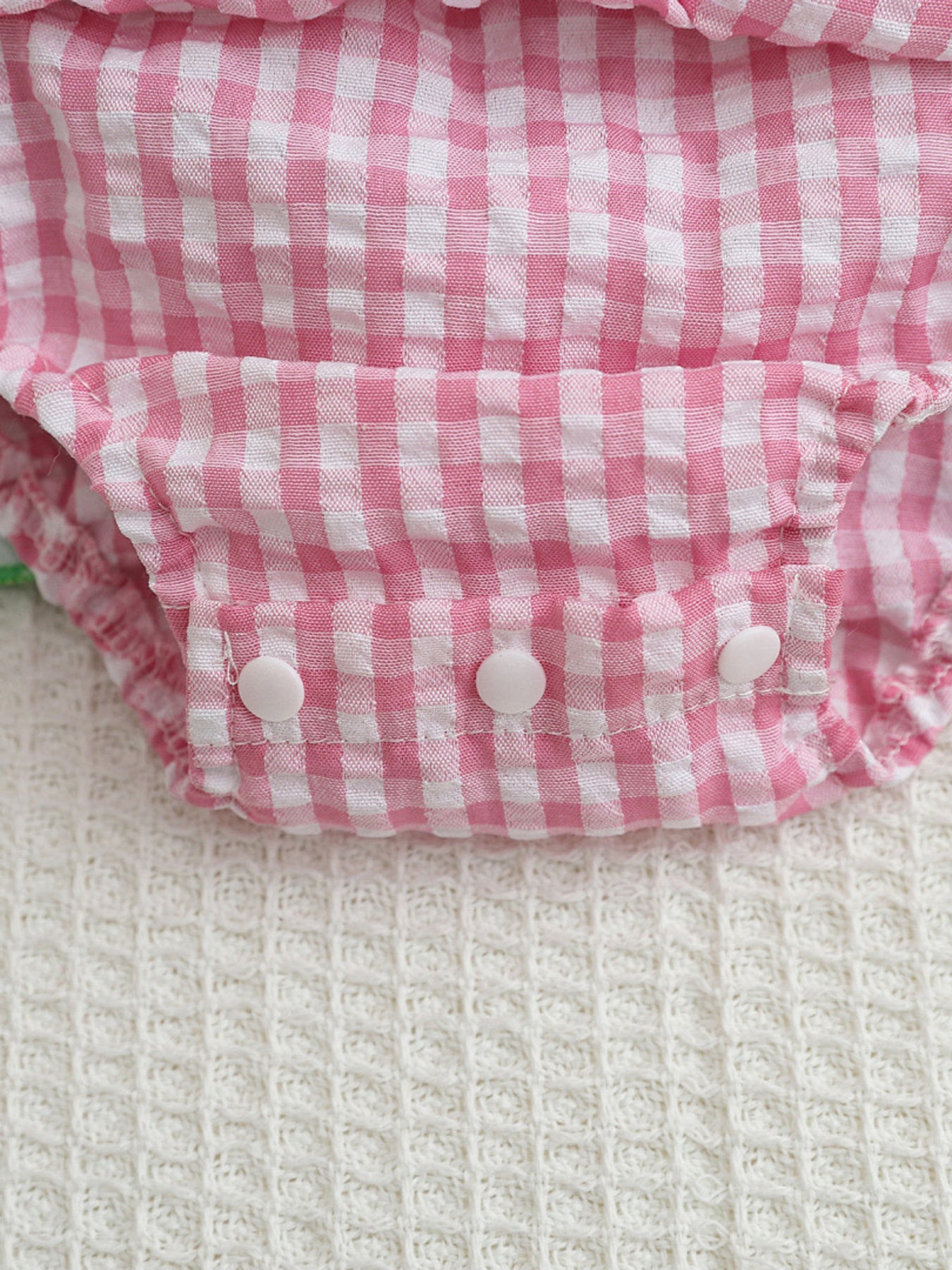 Children's Watermelon Gingham Smocked Dress - Little Janey Shop