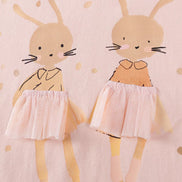 Children's Bunny Tulle Layered Dress - Little Janey Shop