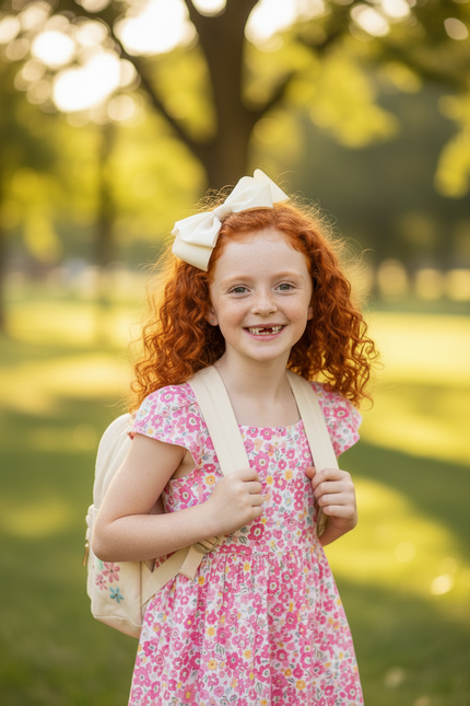 Back to School Ginger Girl - Cap Sleeves