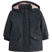 Children's Heart Print Zip Up Jacket - Little Janey Shop