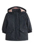 Children's Heart Print Zip Up Jacket - Little Janey Shop