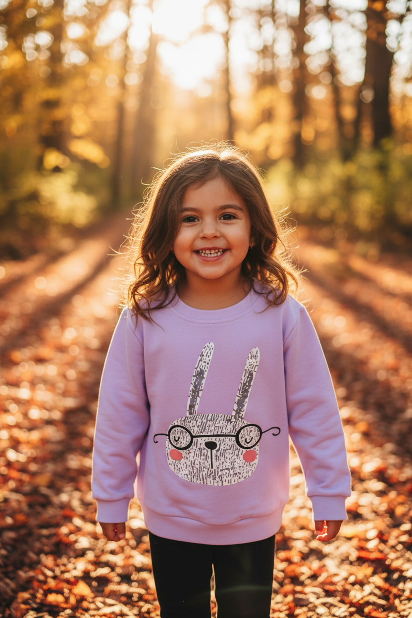 Bunny Sweatshirt Girl