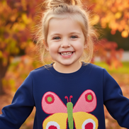 Butterfly Sweatshirt — Arms Open
