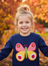 Butterfly Sweatshirt — Arms Open
