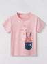 Children's Bunny Round Neck T-Shirt - Little Janey Shop