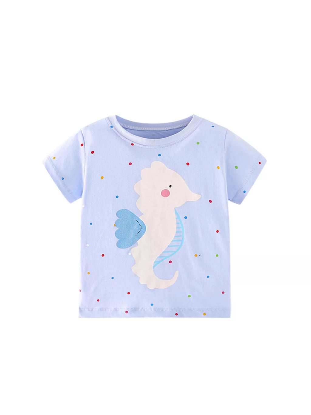 Children's Seahorse Short Sleeve T-Shirt - Little Janey Shop