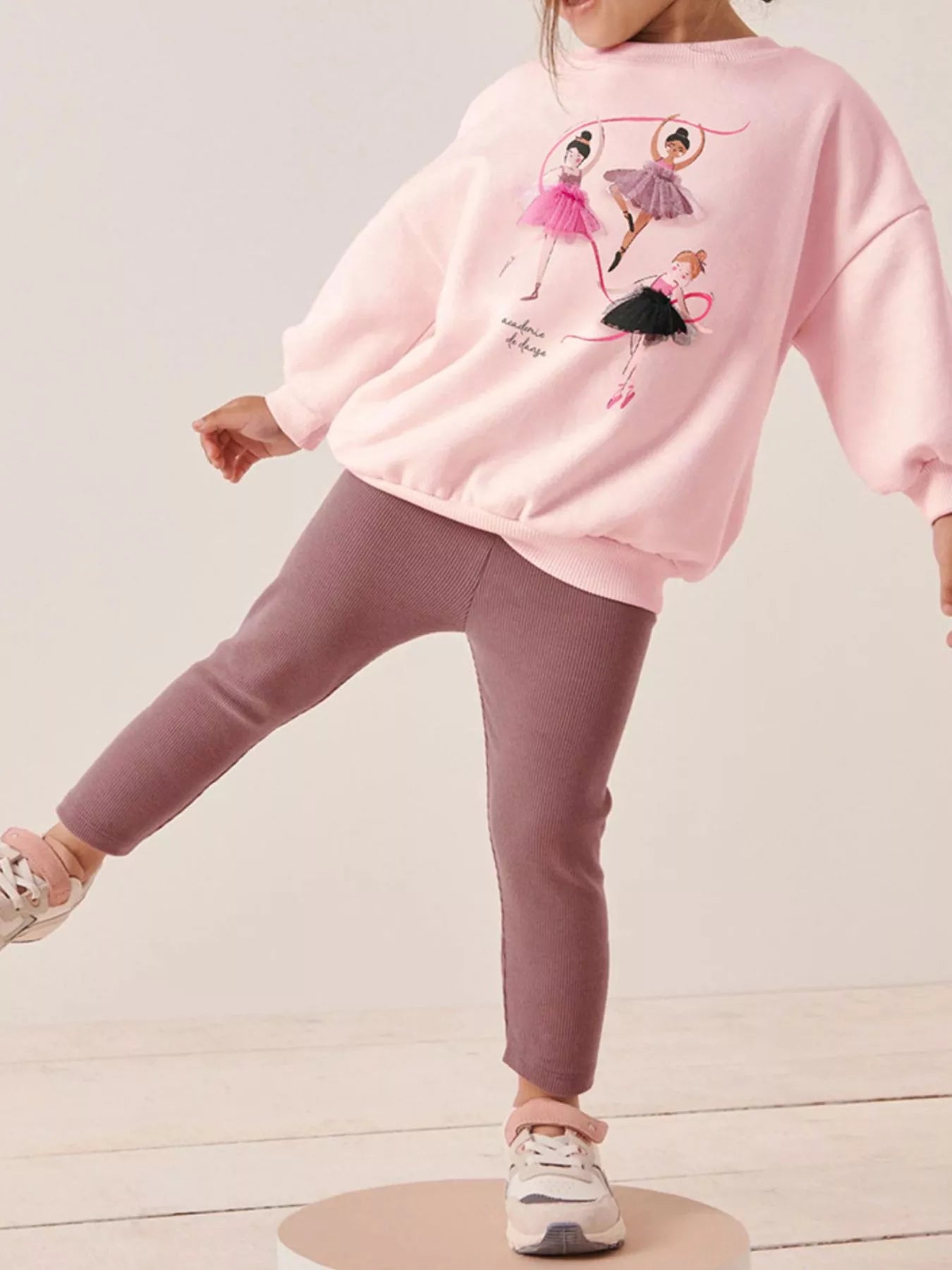 Children's Ballerina Sweatshirt & Leggings Set - Little Janey Shop