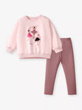 Children's Ballerina Sweatshirt & Leggings Set - Little Janey Shop