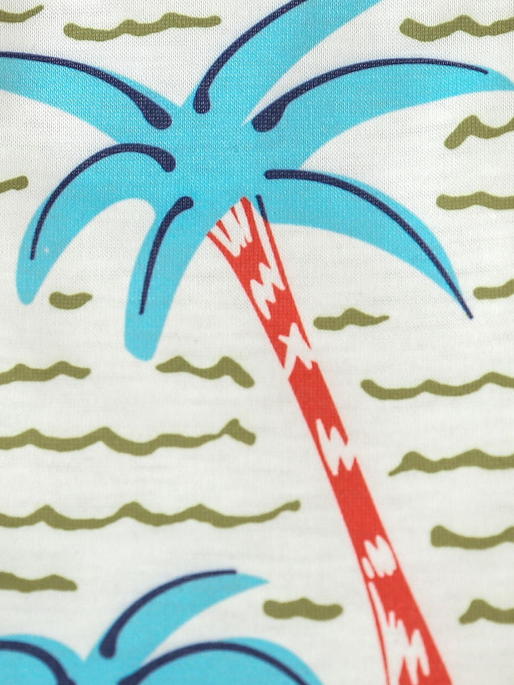 Children's Tropical Palm Print Tank Top & Shorts Set - Little Janey Shop