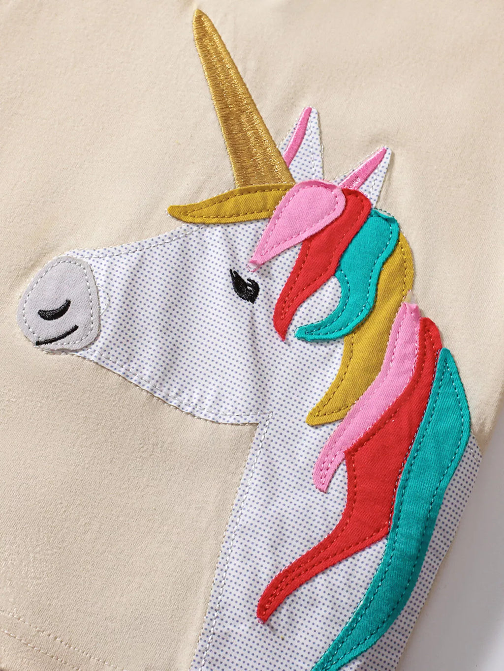 Children's Unicorn Top and Ruffle Trim Shorts Set - Little Janey Shop