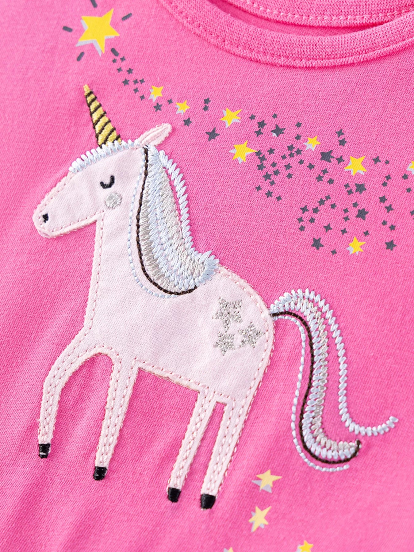 Children's Unicorn Round Neck Sleeveless Tulle Dress - Little Janey Shop