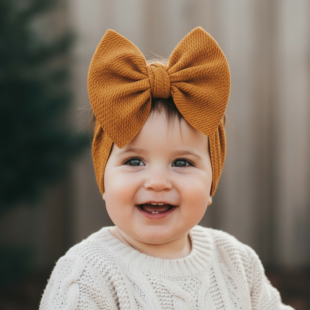 Editorial Mustard Bow Collection Image