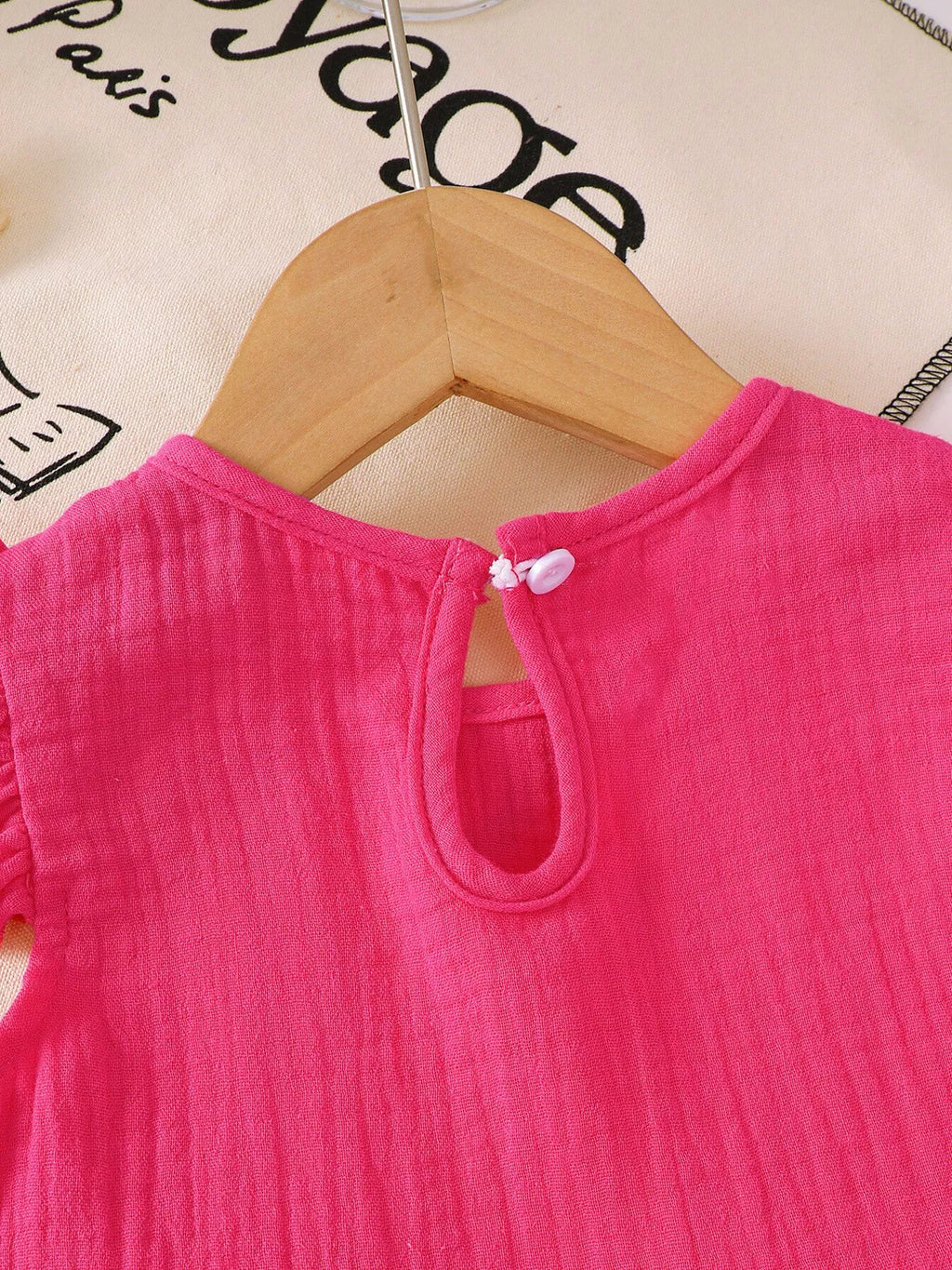 Children's Ruffle Trim Bowknot Top & Shorts Set - Little Janey Shop