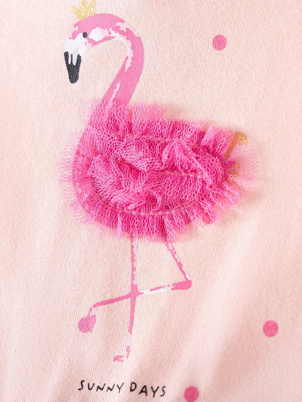 Children's Flamingo Tulle Dress - Little Janey Shop
