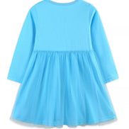 Children's Christmas Long Sleeve Dress - Little Janey Shop