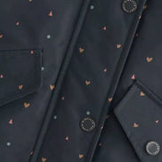 Children's Heart Print Zip Up Jacket - Little Janey Shop