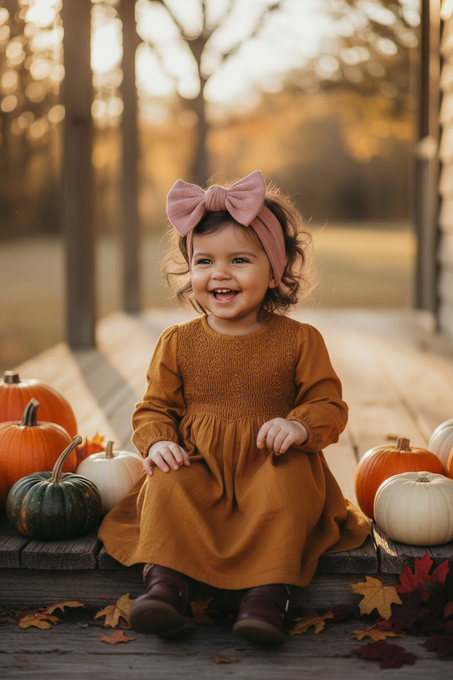 Fall Porch Dark Hair Olive Skin