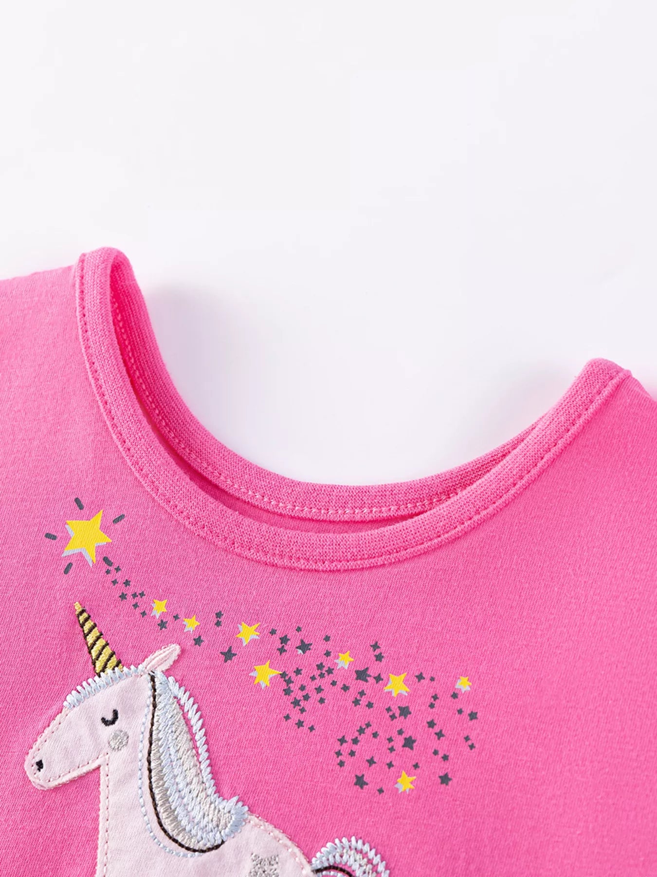 Children's Unicorn Round Neck Sleeveless Tulle Dress - Little Janey Shop