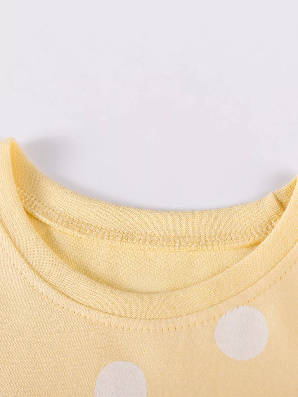 Children's Swan Applique Polka Dot Ruffle Sleeve Dress - Little Janey Shop