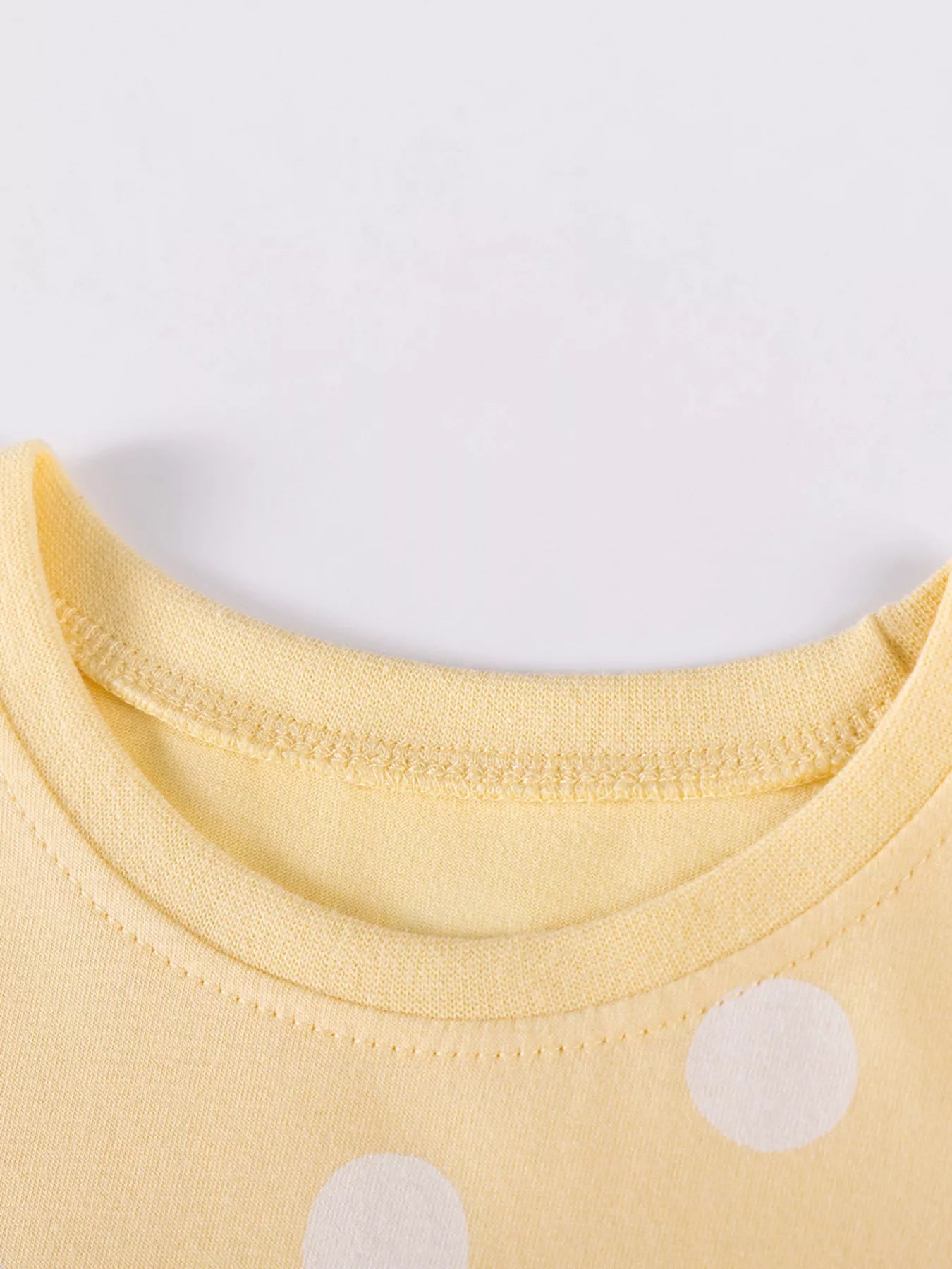 Children's Swan Applique Polka Dot Ruffle Sleeve Dress - Little Janey Shop