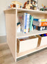 BEAU- Toy Shelf + Hidden Storage 31"