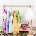 TATI Montessori Wooden Clothing Rack — Kids Dress-Up & Capsule Wardrobe Stand | Little Janey