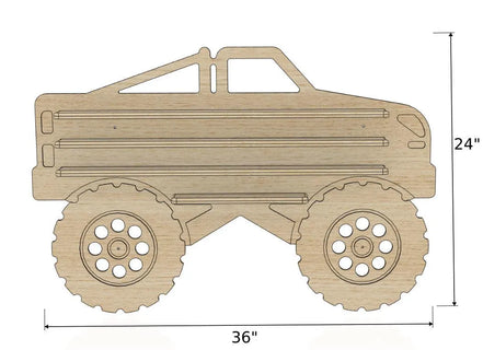 BIG DAWG- Monster Truck Toy Storage