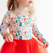 Oh Snap! L/S Tutu Dress