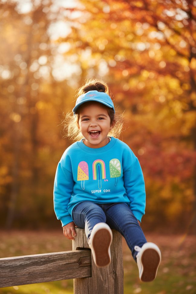 Popsicle Sweatshirt Girl