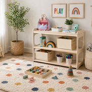 RILEY- Open Sided Toy Shelf