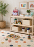 RILEY- Open Sided Toy Shelf