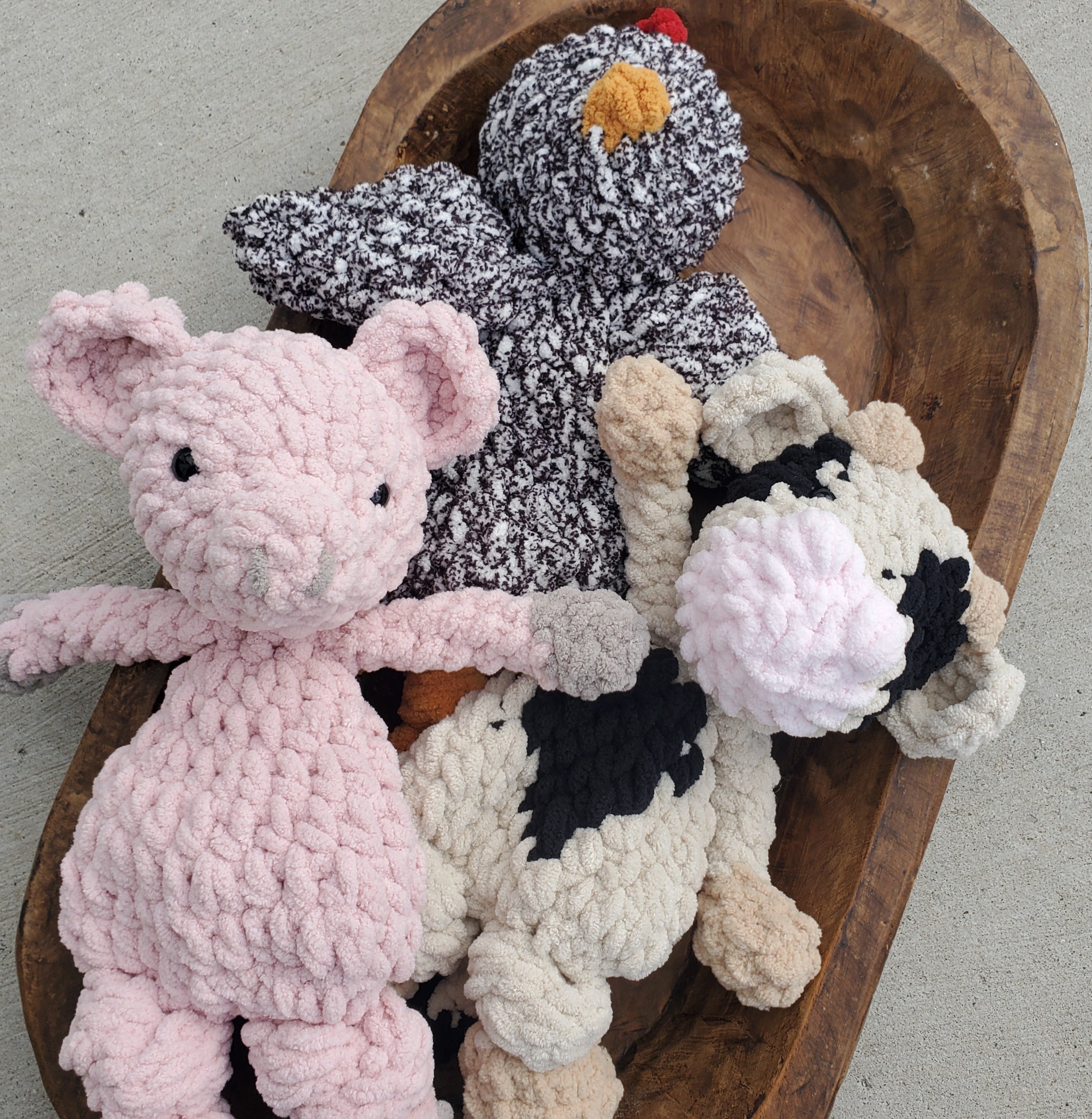 Handmade Crochet Animal Snugglers — Hand-Crocheted Stuffed Animals for Babies & Toddlers | Little Janey